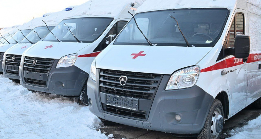 Рязанская область получила 14 новых машин скорой помощи
