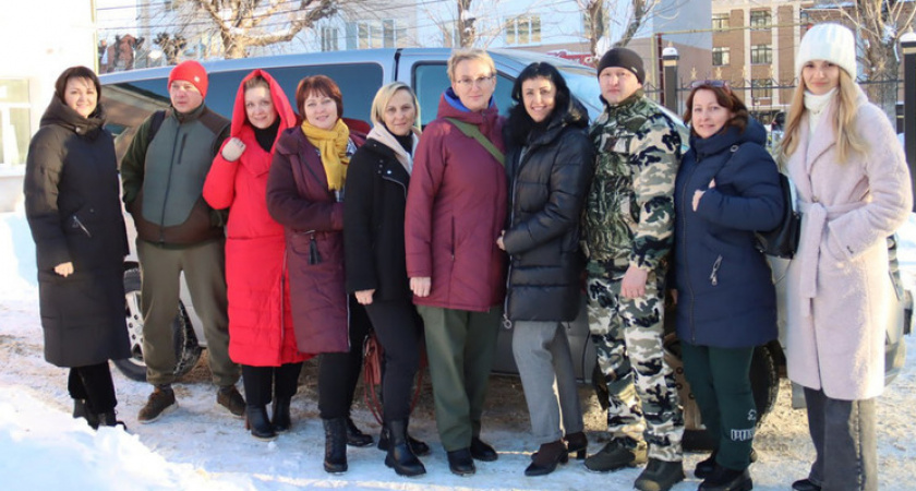 Очередная группа волонтёров из Рязанской области направилась в ЛНР