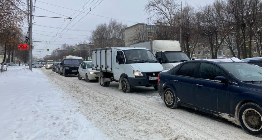 Жители Рязани пожаловались на рост цен на такси из-за прошедшего снегопада