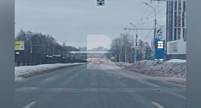 На Московском шоссе в Рязани выделенку перенесли в среднюю полосу