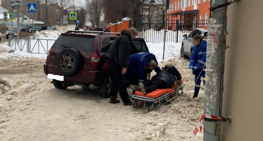 В Рязани на улице Бабушкина сбили 80-летнюю женщину