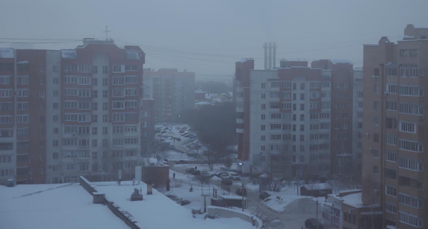 МЧС Рязанской области предупредило о тумане и ледяном дожде 13 февраля