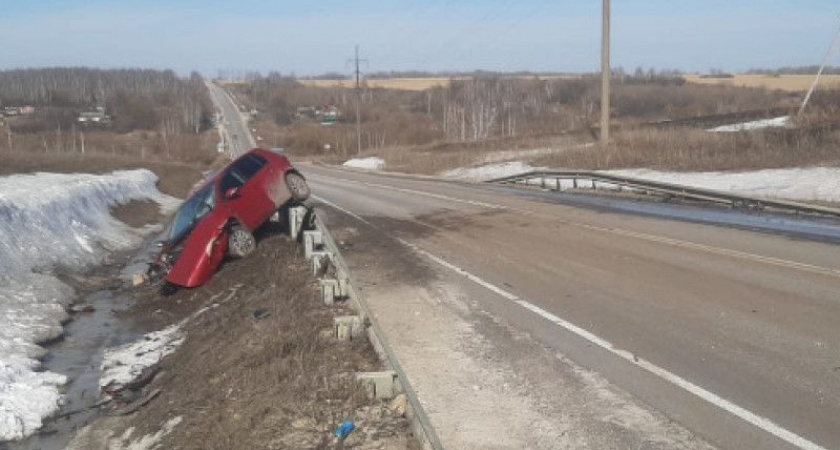 В Милославском районе в ДТП пострадала 28-летняя водитель Volkswagen