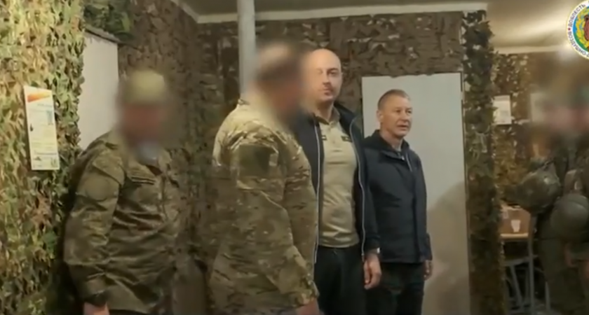 Артём Бранов встретился в зоне СВО с бойцами из Рязанской области