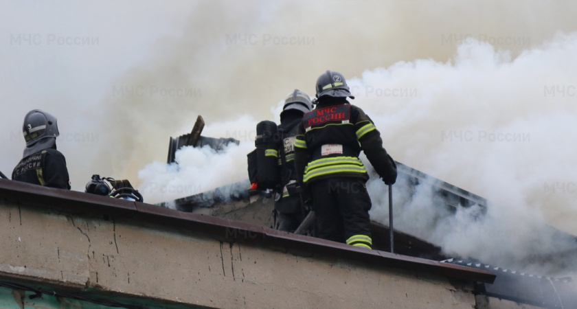 В Рязани произошел пожар на хлебозаводе № 3