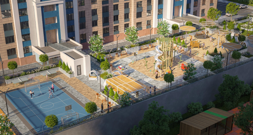 По просьбам жильцов: «Зелёный сад» строит стилобат в ЖК «Еврокласс-4»