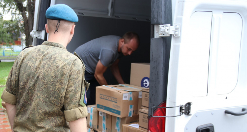 Из Рязани отправили очередной гуманитарный груз в зону СВО