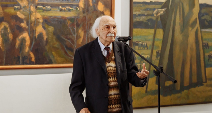 Рязанский художник Виктор Иванов празднует 100-летний юбилей