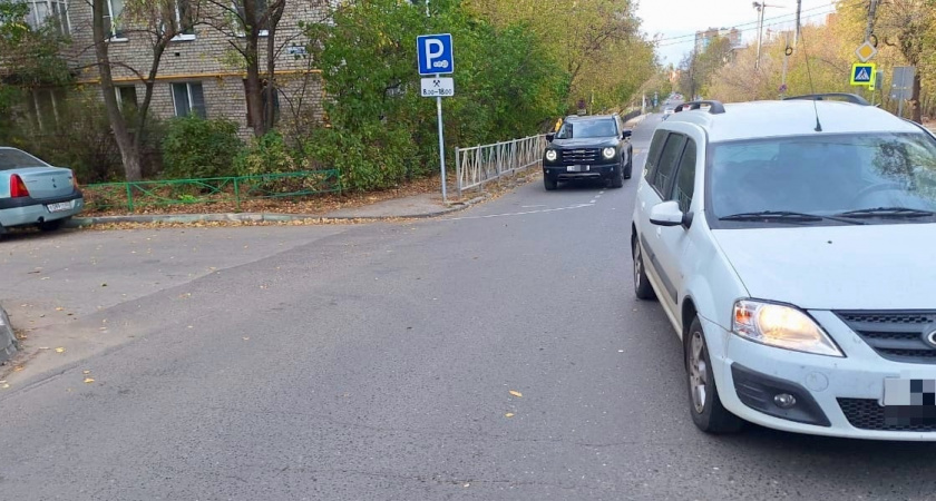 В Рязани на улице Яхонтова сбили ребенка