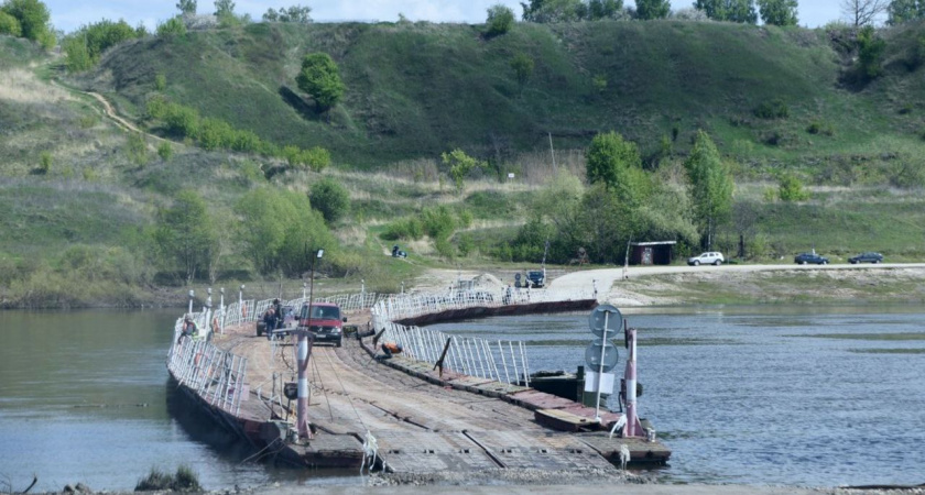 В Спасском районе открыли движение по понтонному мосту