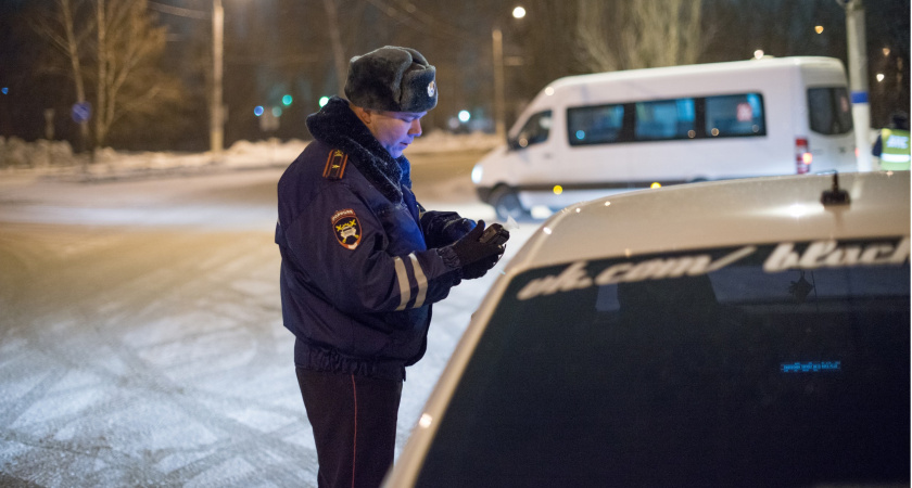 Рязанская ГАИ обратилась к автомобилистам из-за погодных условий