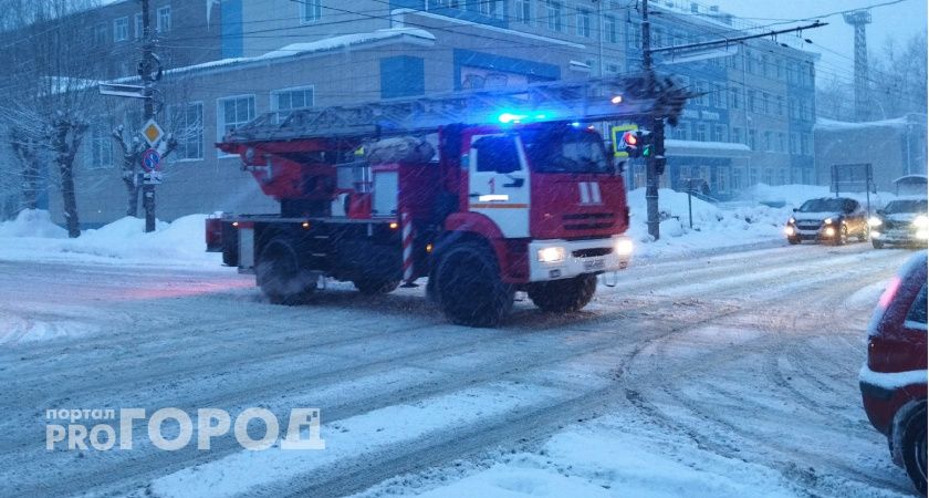 В Рязани человек горел вместе с машиной