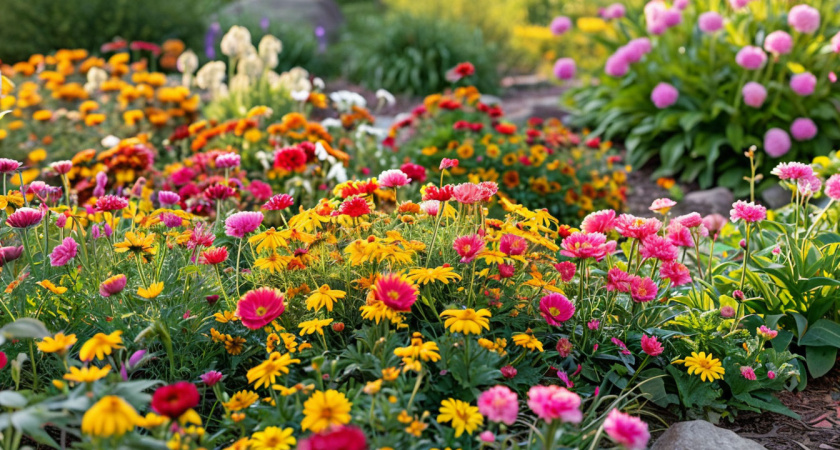 1 горсть семян — и клумба похожа на яркий ковёр: Этот многолетник радует цветением до осени