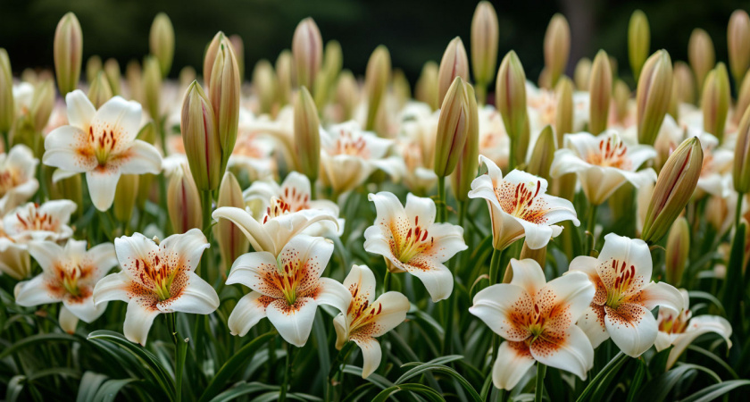 Лилии будут огромными и красивыми: полейте этим копеечным раствором в мае - зацветут даже в холодную погоду