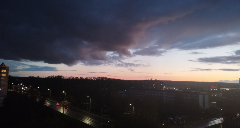 В Рязанской области обещают сильную грозу 