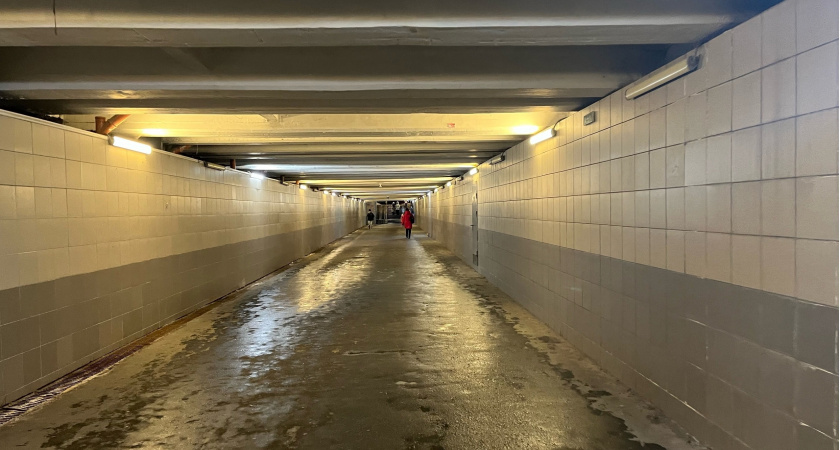 В Рязани проверили ремонт подземного перехода