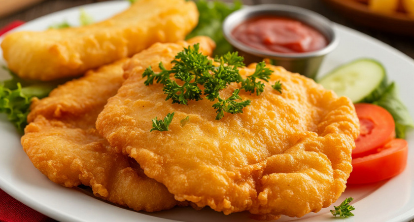 Этот кляр делает чудеса с рыбой:даже капризная горбуша превращается в лакомство, которое сметают с тарелки за 3 секунды