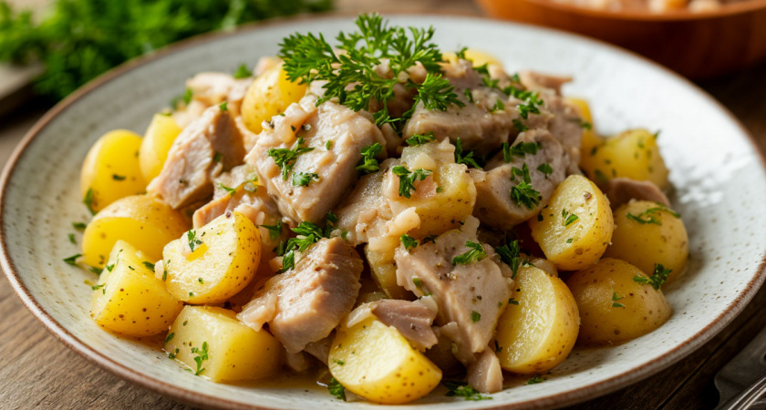 Скандинавский салат с селедкой и картошкой настолько вкусный, что «Шуба» отдыхает в сторонке. Весь секрет в особой заправке