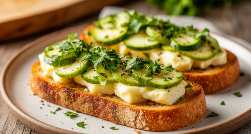 Трачу всего 5 минут, а получается так вкусно, как "комплемент от шеф-повара" в ресторане: закуска с обычными кабачками