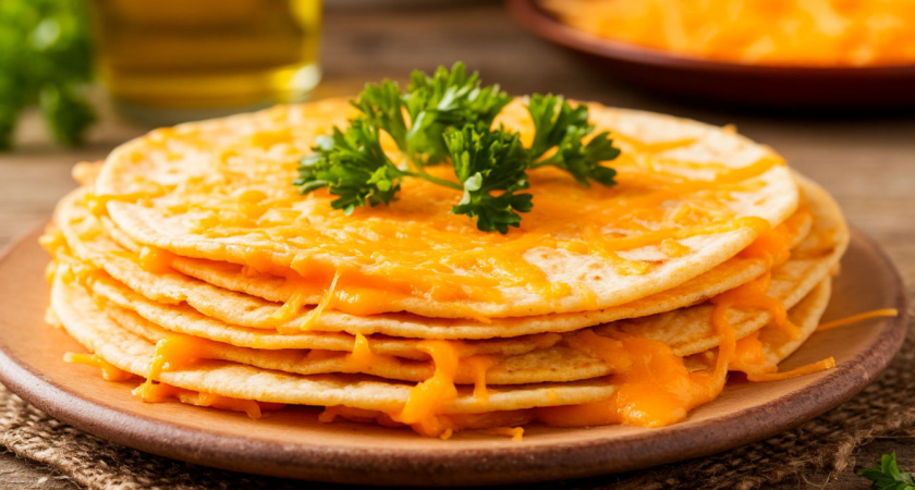 Готовлю быстрые сырные лепешки на сковороде за 10 минут - целая гора вкуснятины