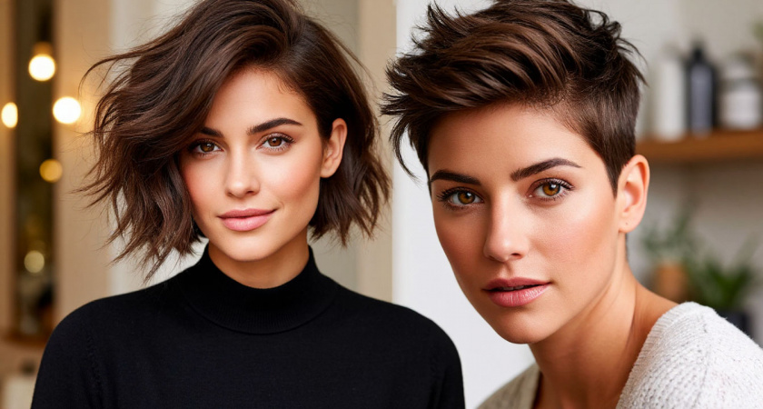 Топ-5 стрижек для ленивых: они все красиво выглядят эффектно даже без фена и стайлинга