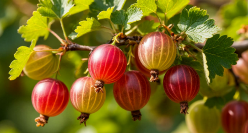 200 гр трав и проблем нет: удобряем крыжовник правильно, плоды будут с теннисный мяч