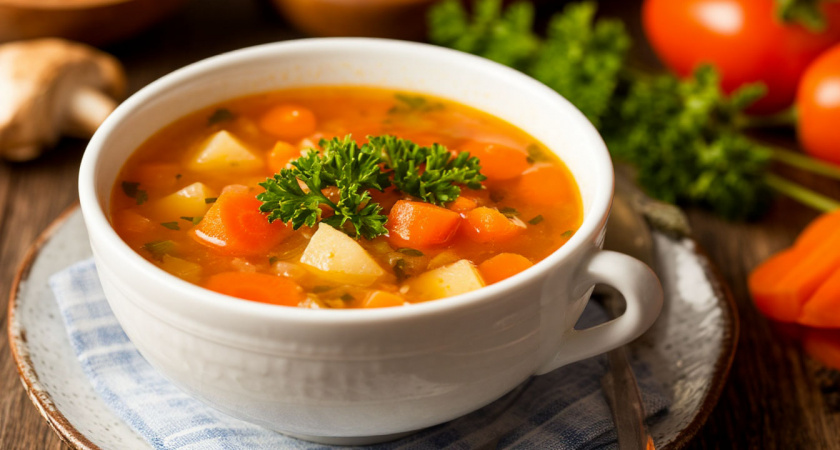 Мои теперь каждый день просят так готовить: варим вкусный и быстрый суп с тушенкой - настоящее спасение на даче