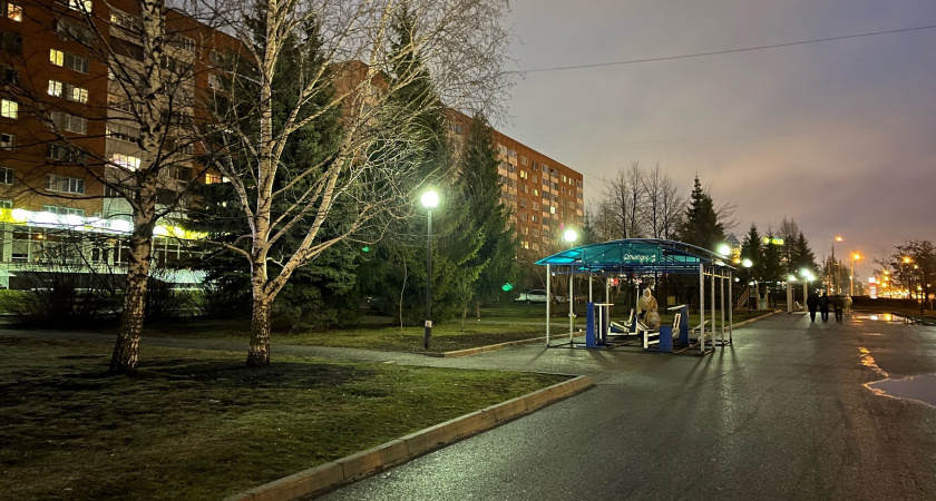 Вандалы испортили детские качели в рязанском парке