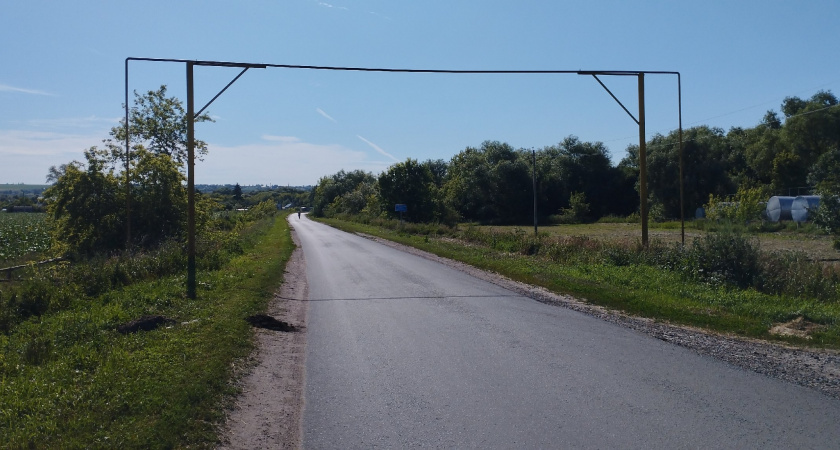 Дорожники исправили ошибку на знаке в названии рязанской деревни