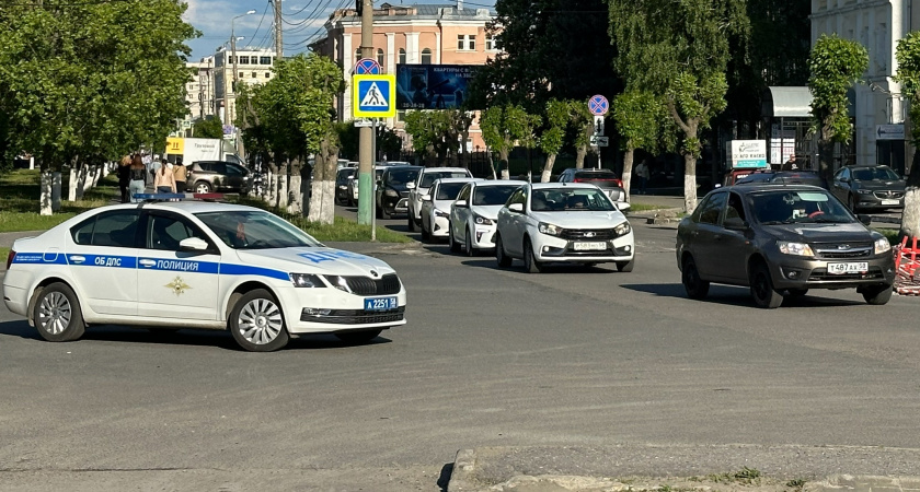 В Рязани поймали очередного мотоциклиста без прав