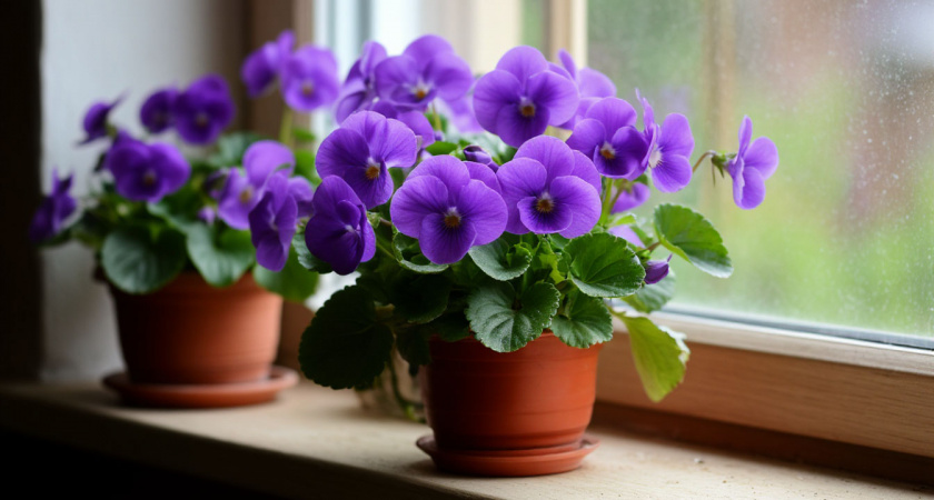 Всегда лью в горшок в мае — и фиалка становится неотразимой: цветёт так, словно на выставку готовится — бутонизация будет эталонной