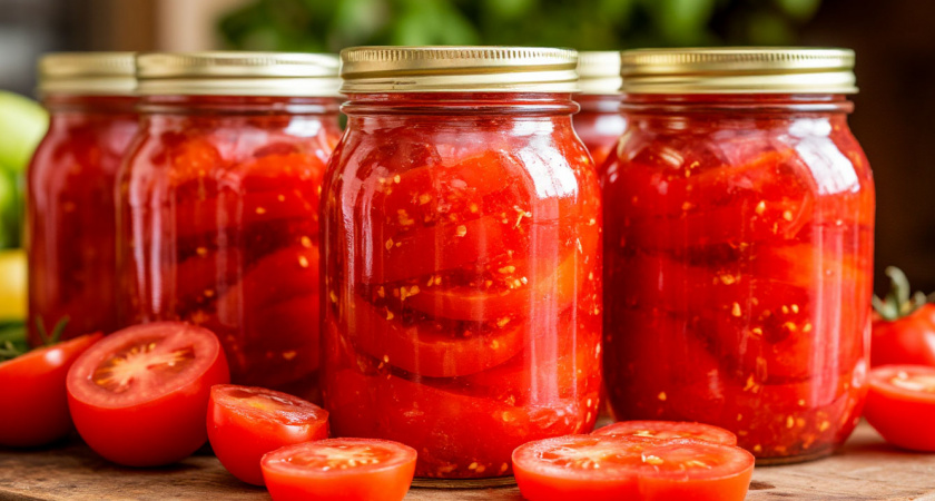 Каждый год катаю любимый рецепт маринованных помидоров дольками «Пальчики оближешь»: даже капли рассола не останется