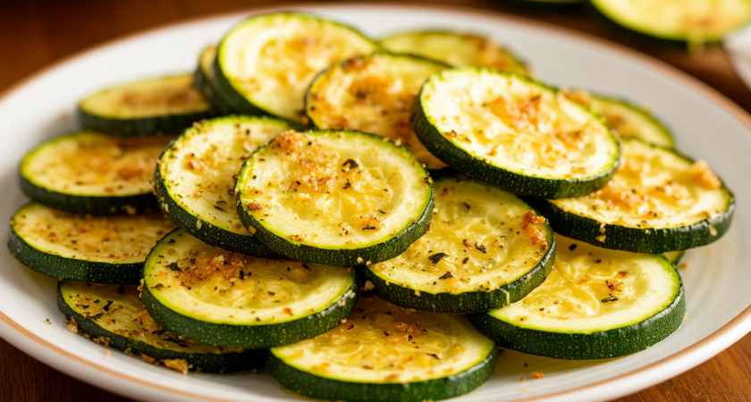 Как я подсела на кабачковые чипсы: больше ни одного кабачка не выкидываю - 10 минут и полная тарелка вкуснятины