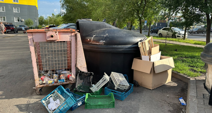 В Сапожке прокуратура обратила внимание на содержание контейнерных площадок