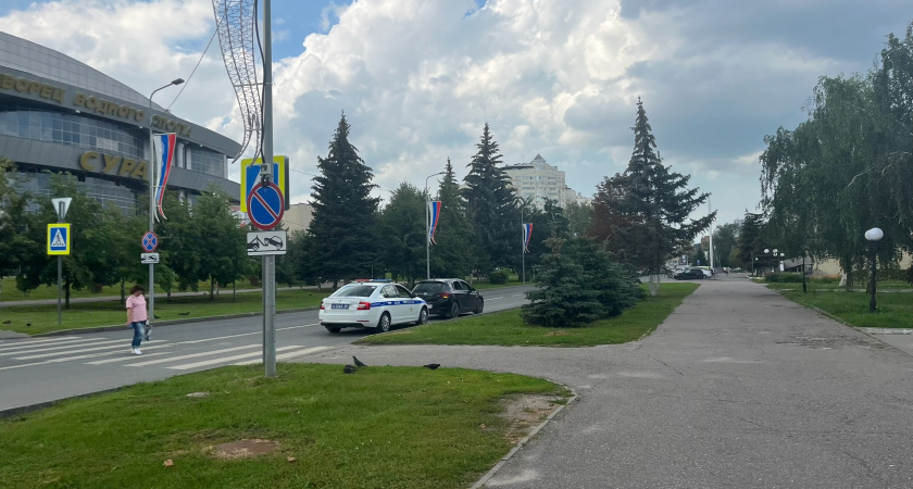 В Рязани на перекрестке Западной и Мервинского проезда произошло ДТП