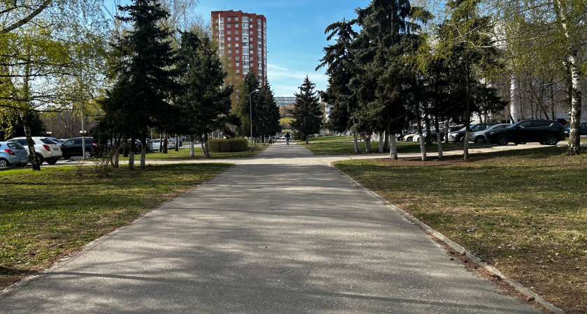 Гвардейский сквер в Рязани готовится к открытию