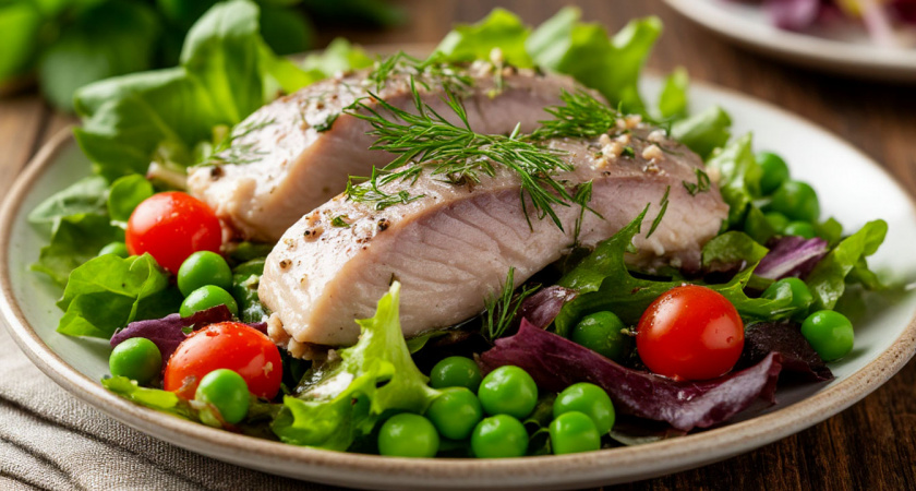 Лучше "Шубы" и "Оливье": делаю на новогодний стол Скандинавский салат с селедкой - все дело в особой заправке