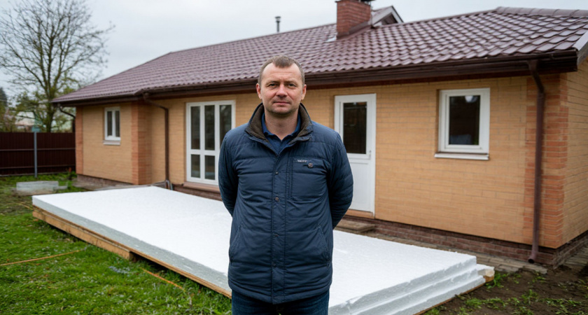 Утеплил дом пенопластом и 100 раз пожалел: вот почему нужно было выбрать другой материал - надежнее и теплее