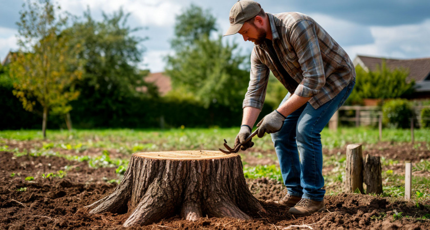 Выкорчевывание пней - прошлый век: 6 рабочих способов убрать пни на участке - без усилий и затрат