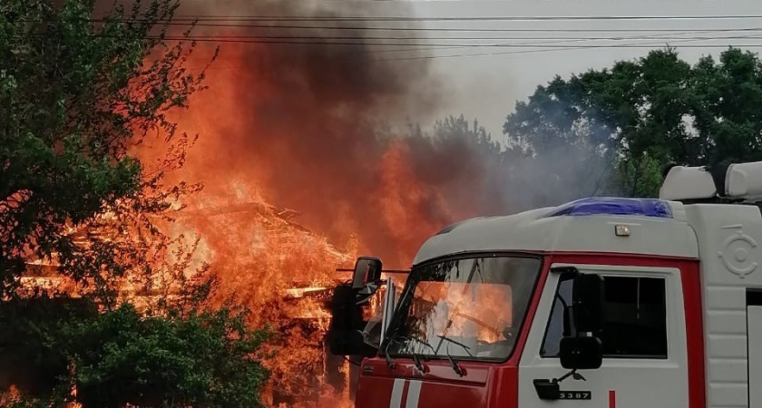 В Рязанской области за сутки произошло 3 пожара