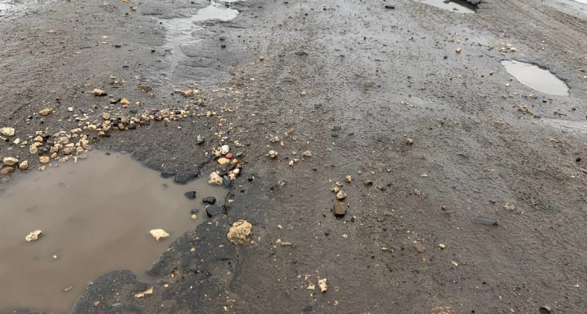 Рязанцы пожаловались на ужасную дорогу в Семчино