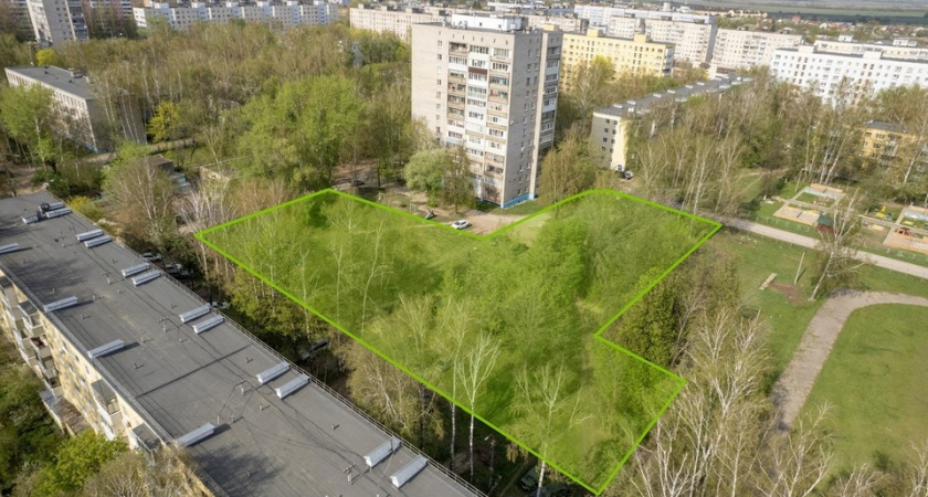 В Рязани выставили на торги участок под точечную жилую застройку на Бирюзова