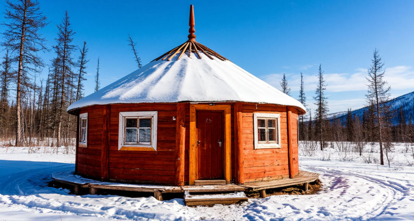 Нашли древний якутский дом: вот почему продуманная веками конструкция спасла нас в -50°C - не магия, а хитрость