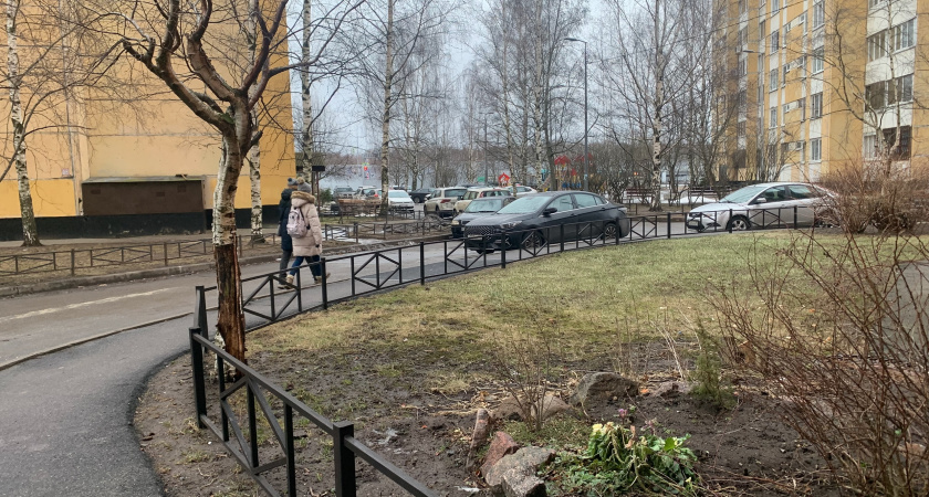 Дворы по ул. Советской Армии увязли в грязи: рязанцы просят «достучаться» до УК и расчистить улицы