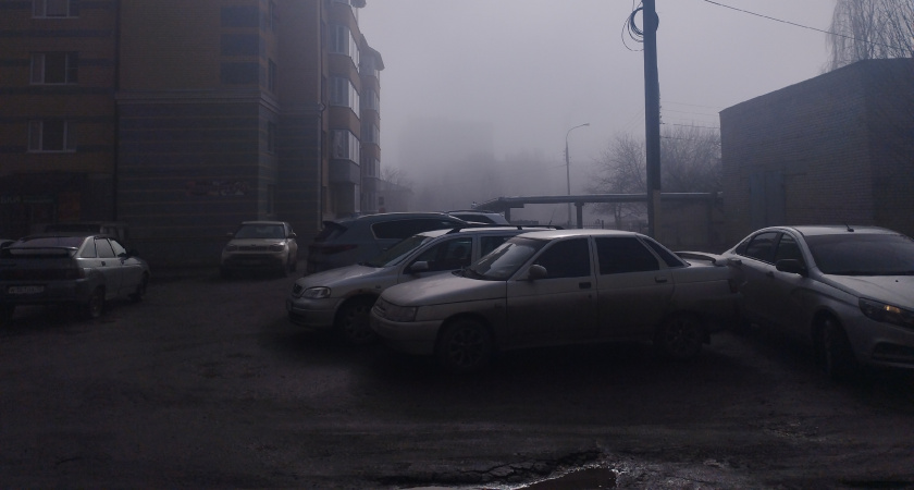 Водителей Рязани предупредили о тумане