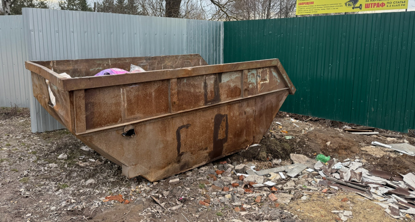 «Все по полям разлетается»: жители д. Чичкино больше не могут терпеть игнорирование проблемы с вывозом мусора