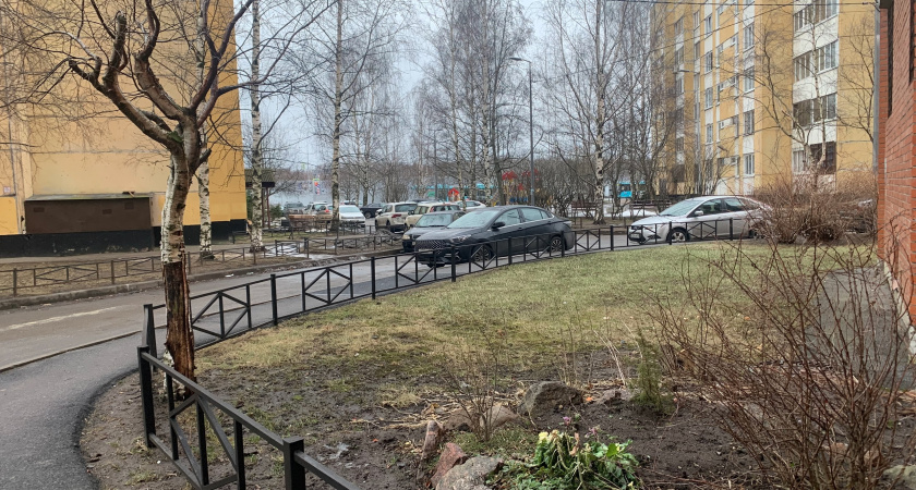 Дворы в Рязани приводятся в порядок «поэтапно»: как территории по ул. Дзержинского благоустраиваются на самом деле