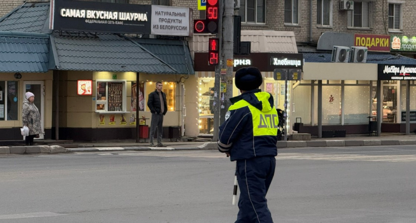 Рязанская Госавтоинспекция проверяет соблюдение правил пешеходами