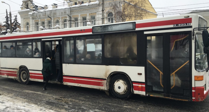 Из-за перекрытия центра Рязани изменится схема передвижения общественного транспорта