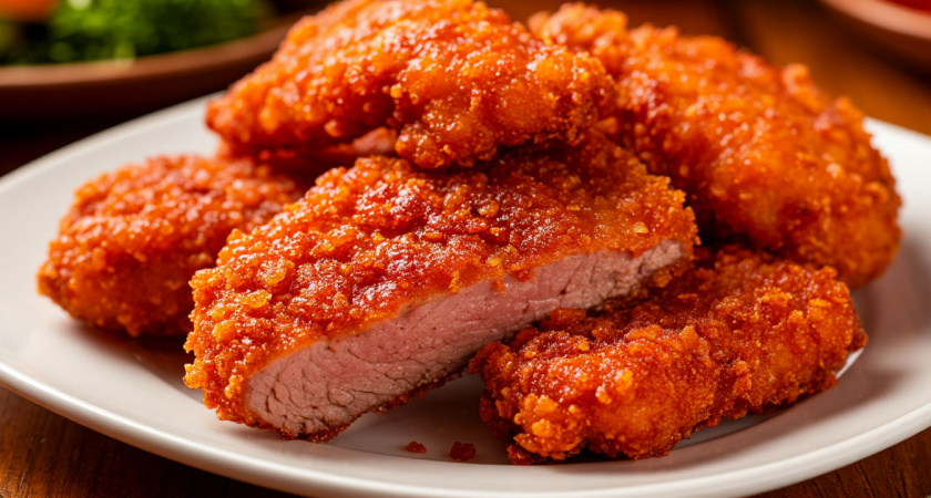 Если готовлю мясо, то только так и никак по-другому: муж называет его "Царское мясо" - такое блюдо и на новогодний стол не стыдно подать